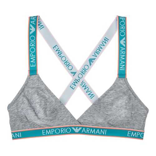 Бюстгальтер женский Emporio Armani 163567 0P317 03748 серый M в Инсити