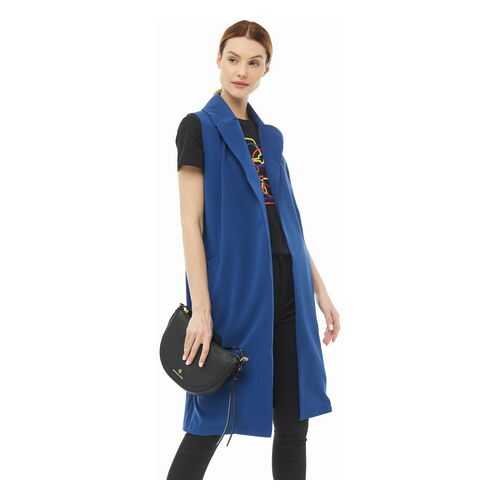 Жилет женский D&M by 1001DRESS DM01676BL синий S в Инсити
